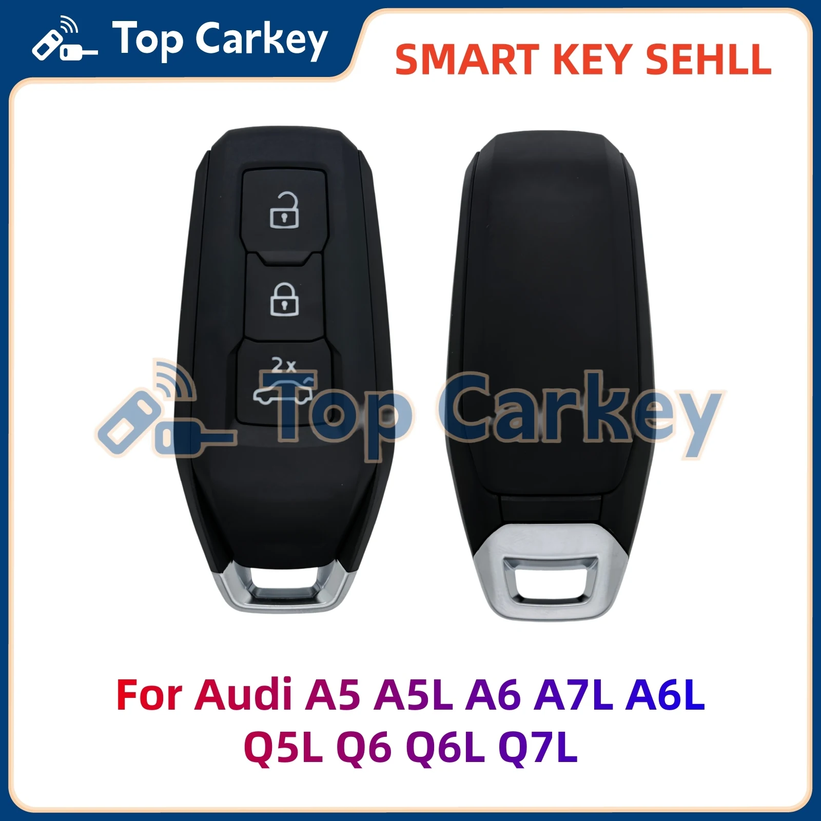 TopCarkey Replacement Car Remote Key Shell Fob Housing Case for New 5D Chip for Audi A5 A5L A6 A7L A6L Q5L Q6 Q6L
TopCarkey Replacement Car Remote Key Shell Fob Housing Case for New 5D Chip for Audi A5 A5L A6 A7L A6L Q5L Q6 Q6L