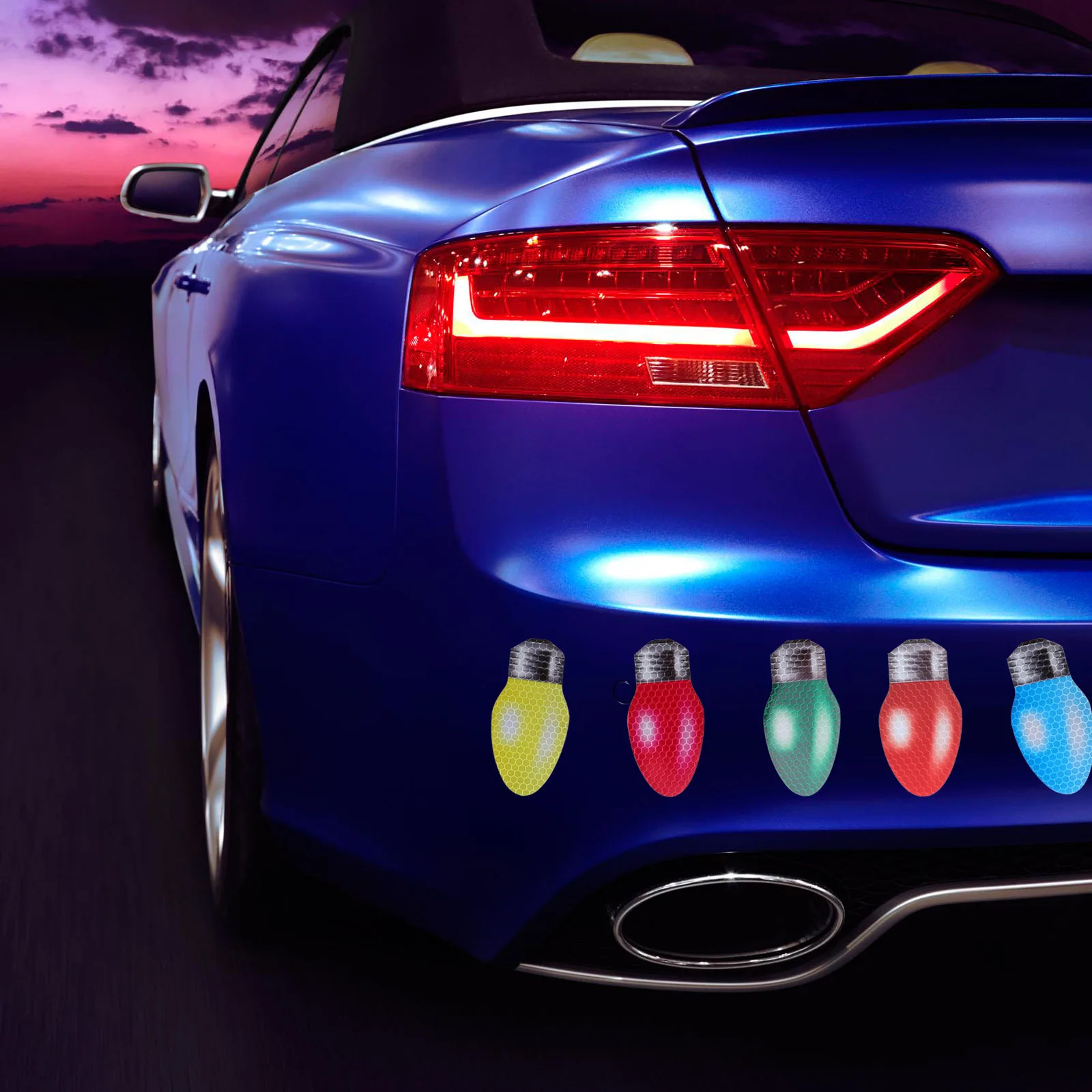 30Pcs Colorful Reflective Magnetic Light Bulb Stickers Car Refrigerator Decorations Holiday Magnets Car Magnet
30Pcs Colorful Reflective Magnetic Light Bulb Stickers Car Refrigerator Decorations Holiday Magnets Car Magnet