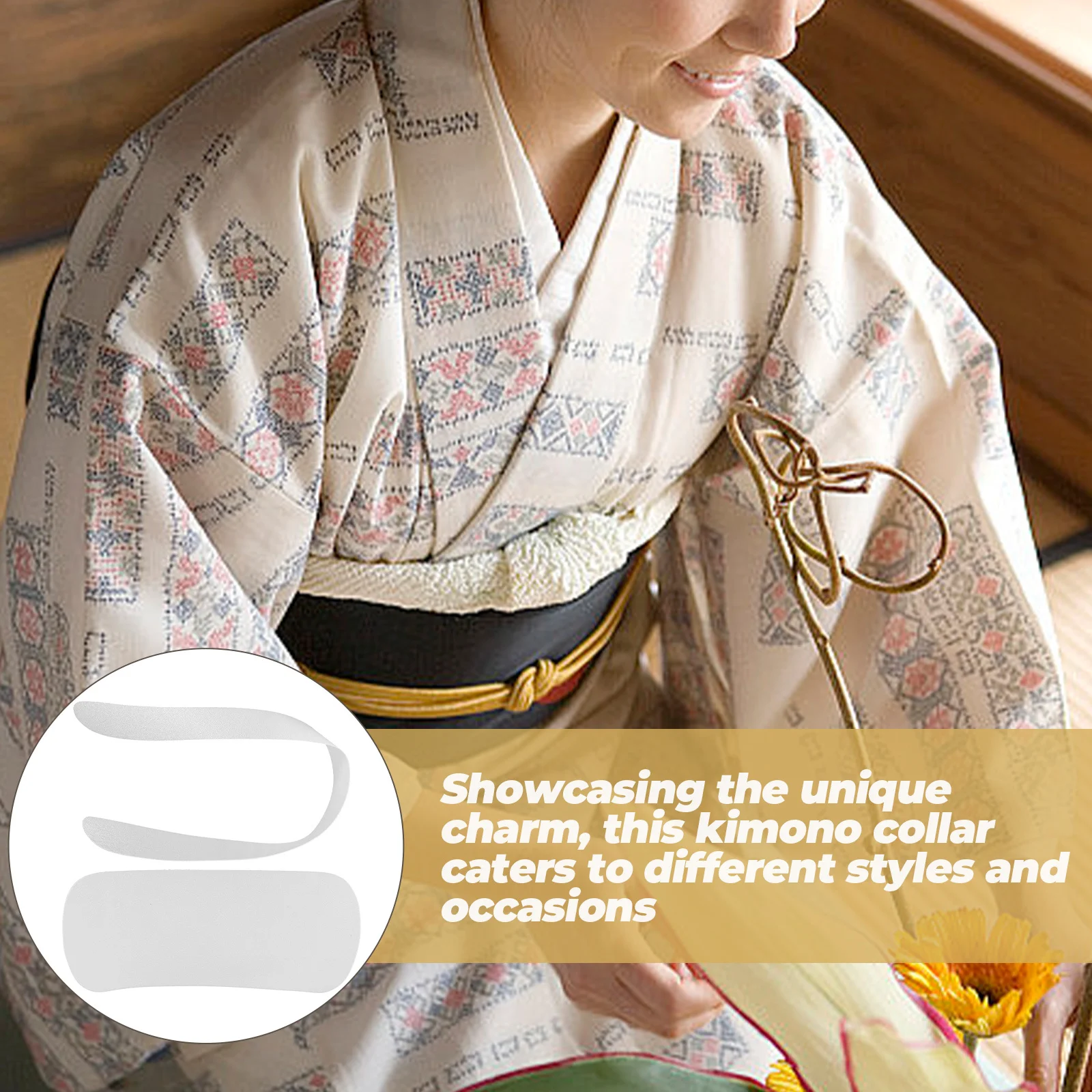 1 Set Japanese Collar Core Kimono Collar Belt Board Traditional Kimono Clothing Decoration Accessory Soft Breathable Plastic
1 Set Japanese Collar Core Kimono Collar Belt Board Traditional Kimono Clothing Decoration Accessory Soft Breathable Plastic