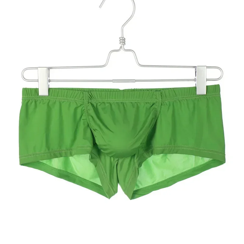 Men's Solid Color Boxer Briefs Thin Smooth U-Convex Pouch Sexy Boxy Underwear Comfortable Daily Wear Thin Quick Dry Soft Trunks
Men's Solid Color Boxer Briefs Thin Smooth U-Convex Pouch Sexy Boxy Underwear Comfortable Daily Wear Thin Quick Dry Soft Trunks