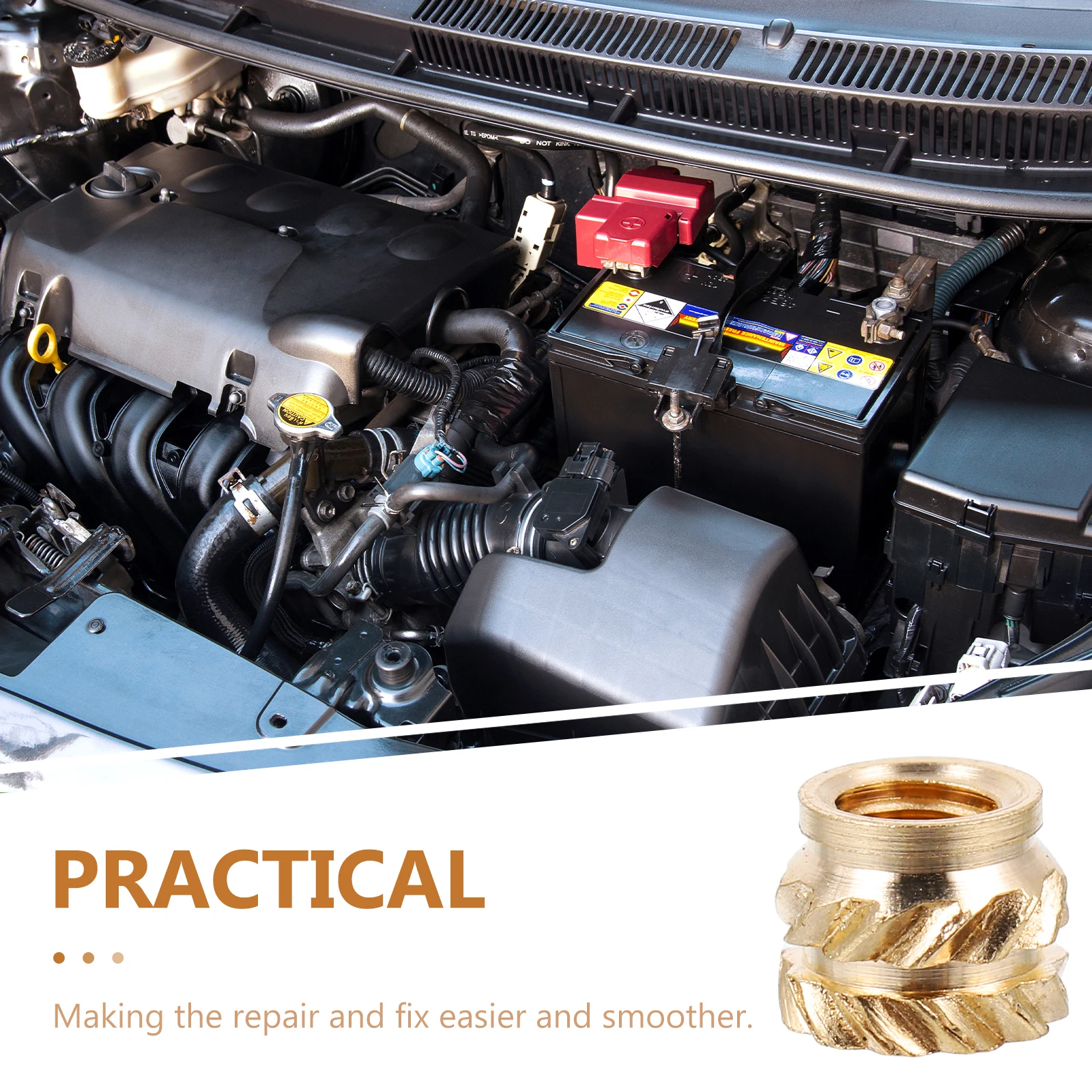 50 шт. 3D-принтерные втулки-вставки M3x4x5 из меди с резьбой для крепления в пластике и дереве, термоусадочные вставки для 3D-принтеров
50 шт. 3D-принтерные втулки-вставки M3x4x5 из меди с резьбой для крепления в пластике и дереве, термоусадочные вставки для 3D-принтеров