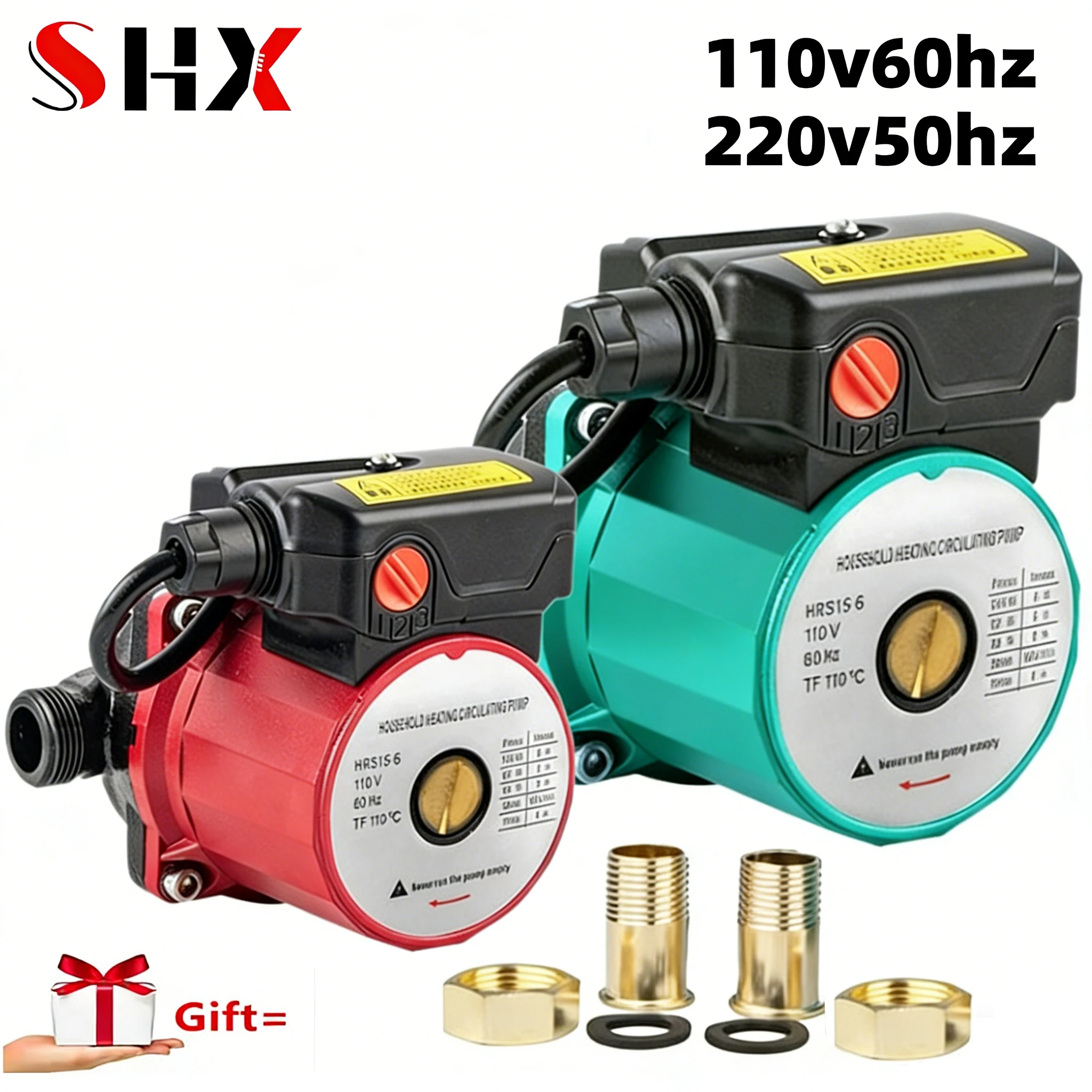 110v 220v Shielded Circulation Pump Domestic Water Circulation Heating Wall-mounted Boiler Circulation US/European Standard
110v 220v Shielded Circulation Pump Domestic Water Circulation Heating Wall-mounted Boiler Circulation US/European Standard