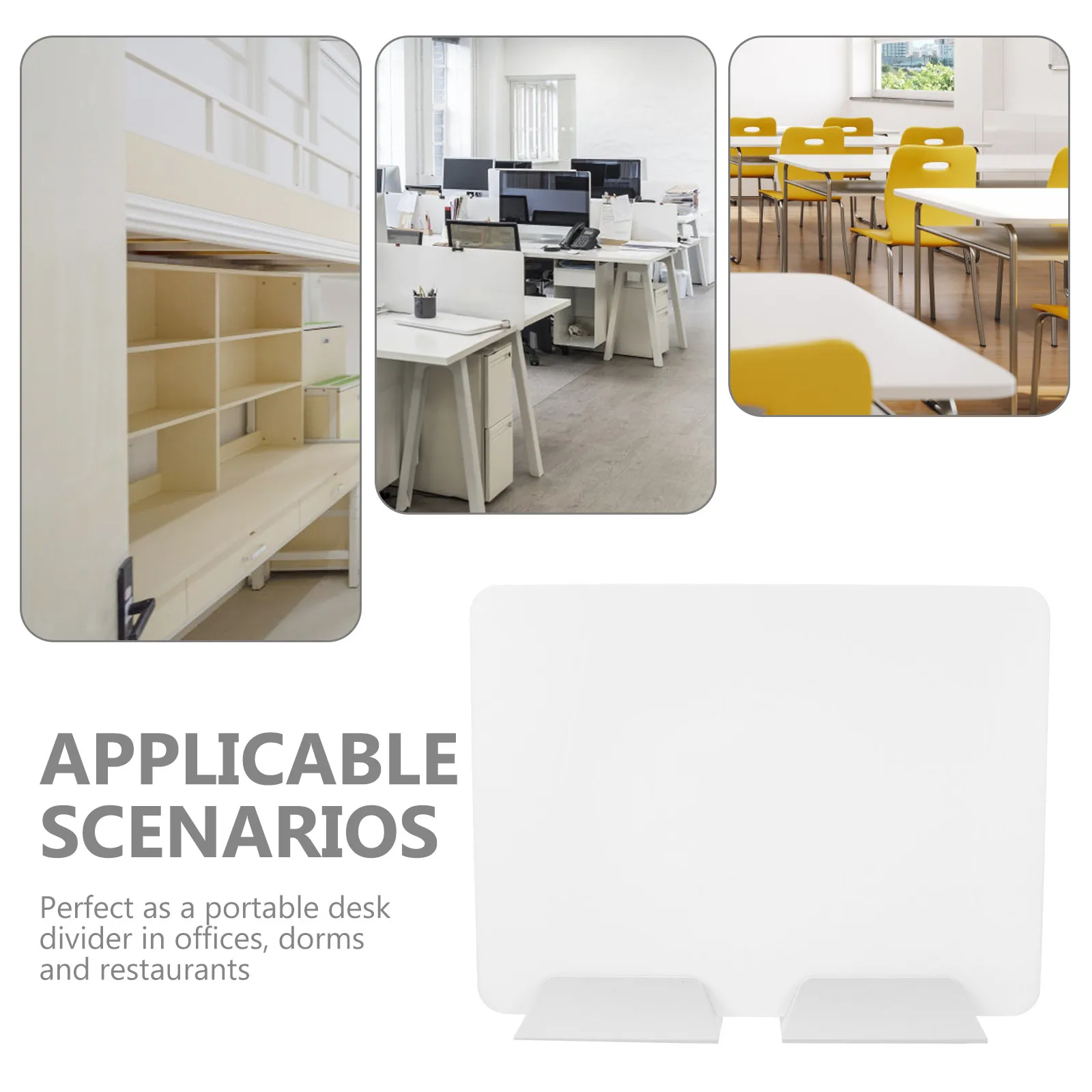 2pcs Desktop Privacy Panel Acrylic Desk Divider Portable Freestanding Office Divider For Workspace Classroom Study Carrel
2pcs Desktop Privacy Panel Acrylic Desk Divider Portable Freestanding Office Divider For Workspace Classroom Study Carrel