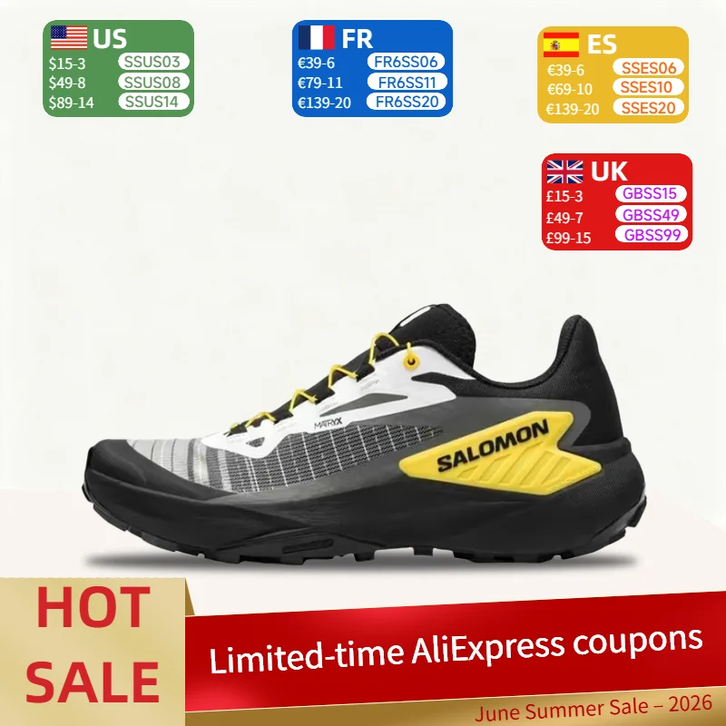 Salomon Genesis Stable,durable,well-balanced,reliable, breathable,and versatile low-top trail running shoes for men—Black 477628
Salomon Genesis Stable,durable,well-balanced,reliable, breathable,and versatile low-top trail running shoes for men—Black 477628