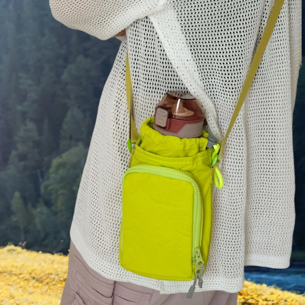 Water Bottle Holder with Strap with Front Pocket Water Bottle Sling Bag Drawstring Water Bottle Carrier for Outdoor Sports
Water Bottle Holder with Strap with Front Pocket Water Bottle Sling Bag Drawstring Water Bottle Carrier for Outdoor Sports