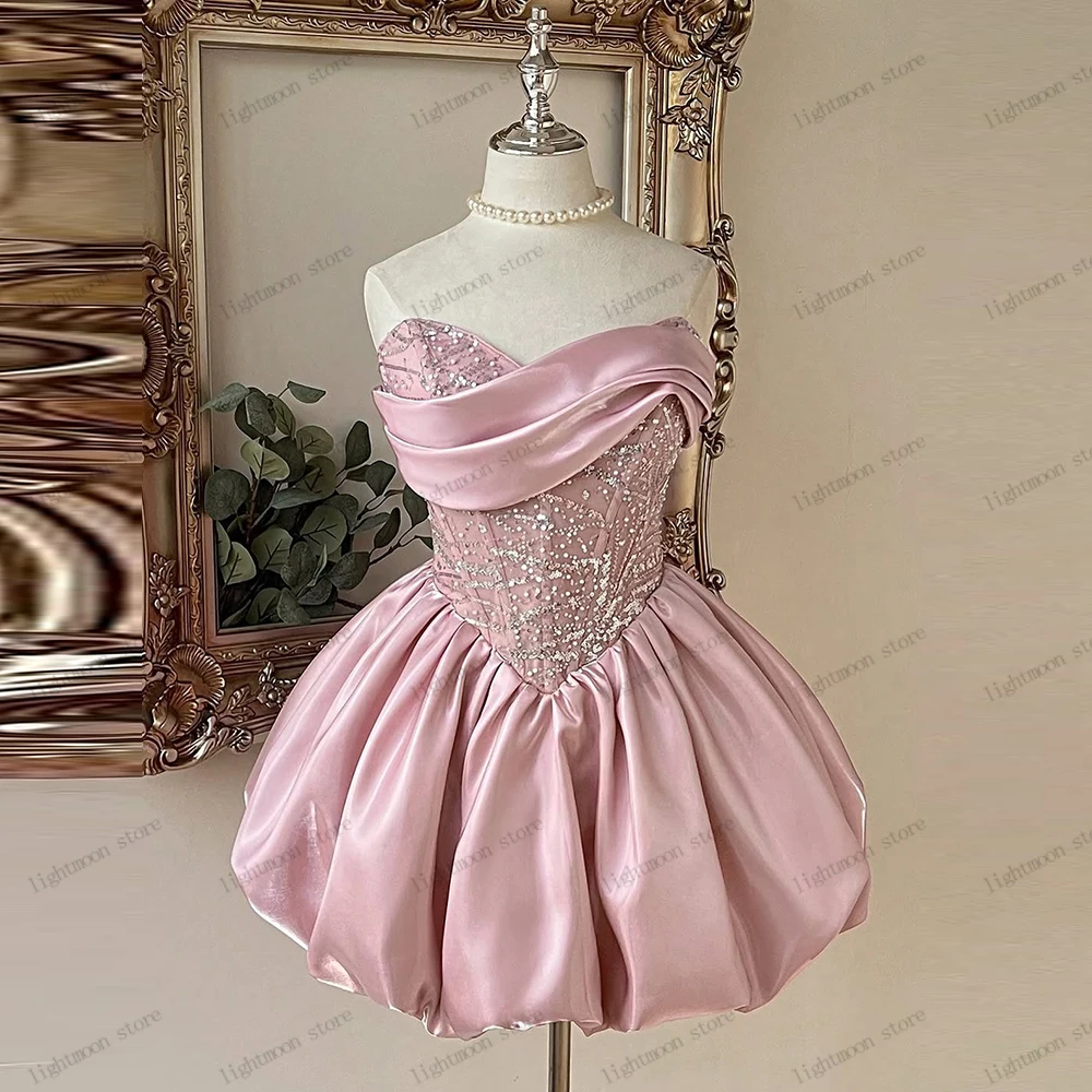 Glamorous Evening Dresses Vintage Prom Dress Charming Mini Dress Beading Appliques فساتين سهرة Vestidos De Gala Customized 2026
Glamorous Evening Dresses Vintage Prom Dress Charming Mini Dress Beading Appliques فساتين سهرة Vestidos De Gala Customized 2026