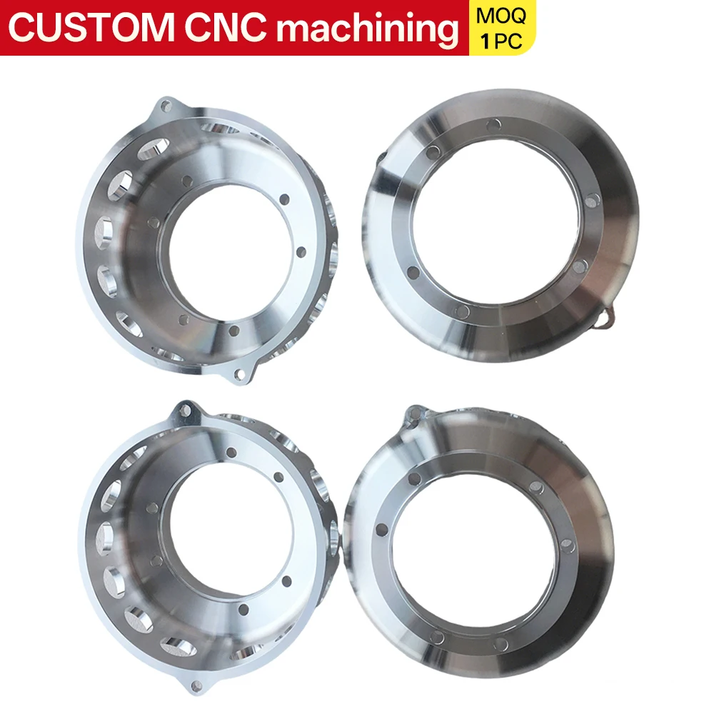 Custom turning and milling of aluminum CNC precision machining of metal ring parts and accessories, polishing and anodizing.
Custom turning and milling of aluminum CNC precision machining of metal ring parts and accessories, polishing and anodizing.