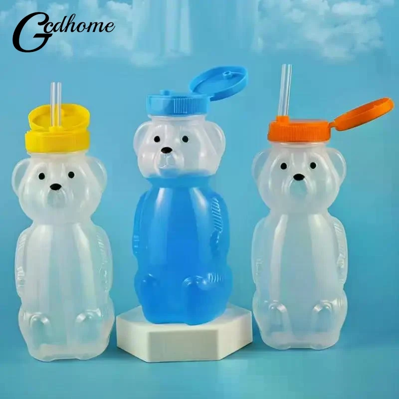 Cartoon Honey Bear Straw Cup with Flexible Straws Leak-Proof Squeezable Cup Cute Squeezable Leak Resistant Cup For Babies
Cartoon Honey Bear Straw Cup with Flexible Straws Leak-Proof Squeezable Cup Cute Squeezable Leak Resistant Cup For Babies