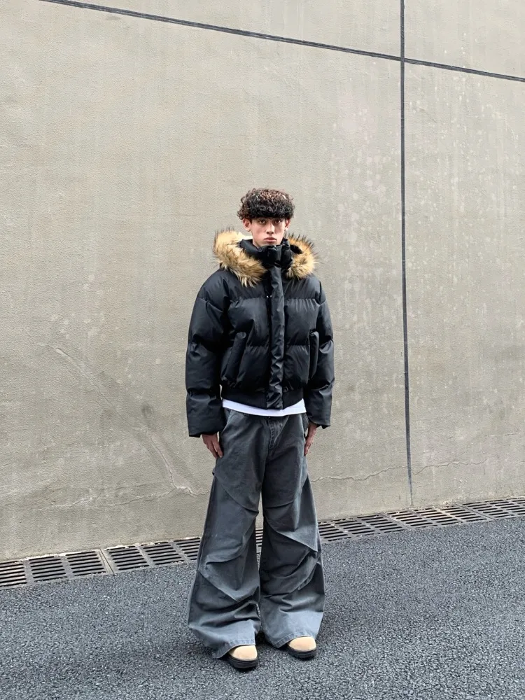 Мужское пуховое пальто Cleanfit American Sle с капюшоном, высококачественное теплое хлопковое пальто из искусственной кожи, модное молодежное повседневное пальто
Мужское пуховое пальто Cleanfit American Sle с капюшоном, высококачественное теплое хлопковое пальто из искусственной кожи, модное молодежное повседневное пальто