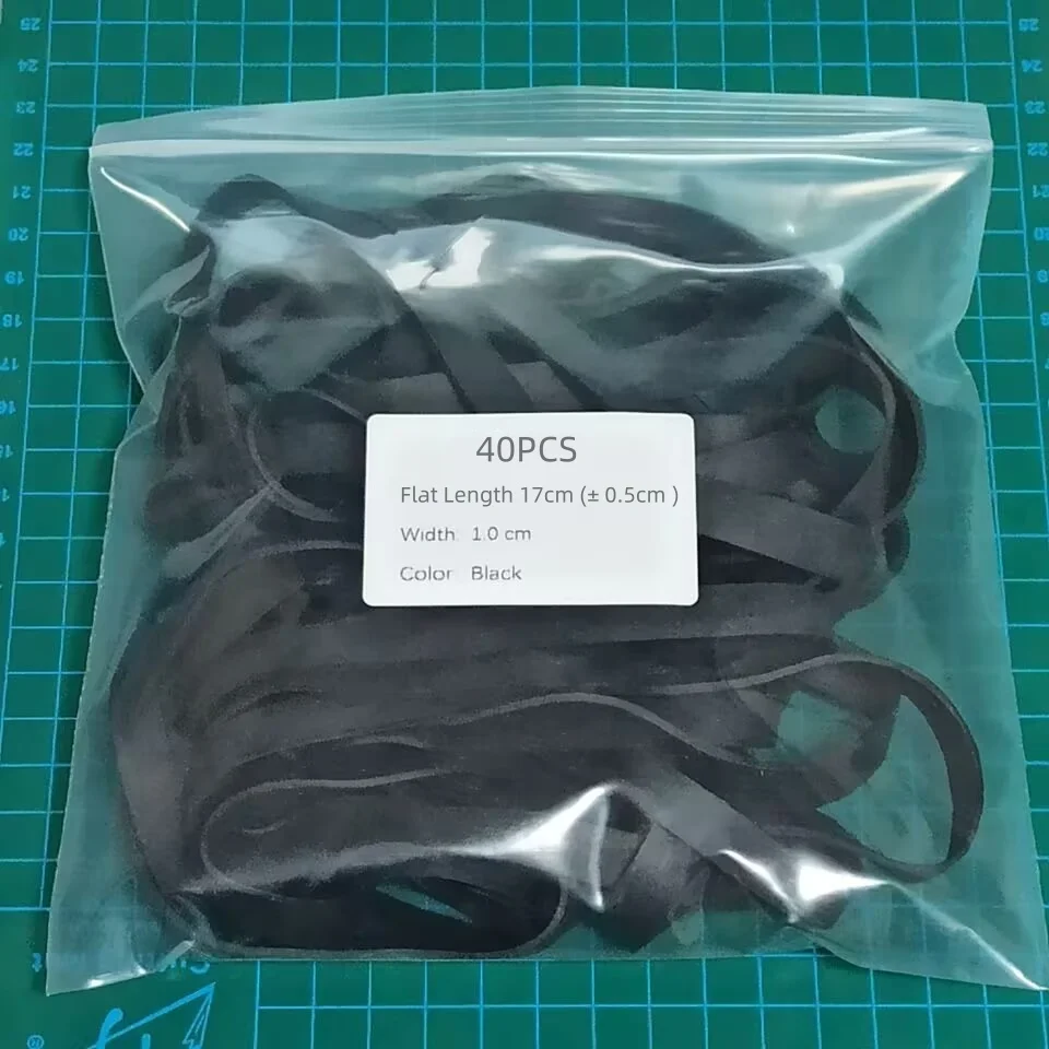 30 Pieces Wide 10mm Large Black Elastic Rubber Band Trash Can Bands For Office School Bank Cat Litter Box Or File Folders
30 Pieces Wide 10mm Large Black Elastic Rubber Band Trash Can Bands For Office School Bank Cat Litter Box Or File Folders