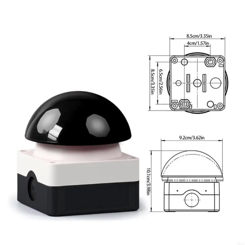 MOLC Industrial Emergency Stop Switches with Resets Function Waterproof Button
MOLC Industrial Emergency Stop Switches with Resets Function Waterproof Button