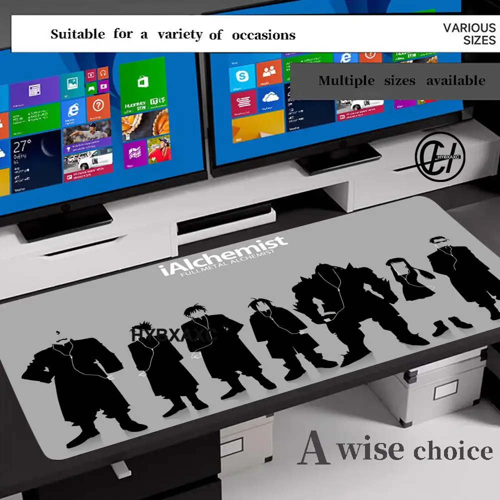 HD Large Fullmetal Alchemist Mouse Pad Gaming Custom Home HYBXAXC Keyboard Pad Anti Slip Office Carpet Soft Computer Table Mat
HD Large Fullmetal Alchemist Mouse Pad Gaming Custom Home HYBXAXC Keyboard Pad Anti Slip Office Carpet Soft Computer Table Mat