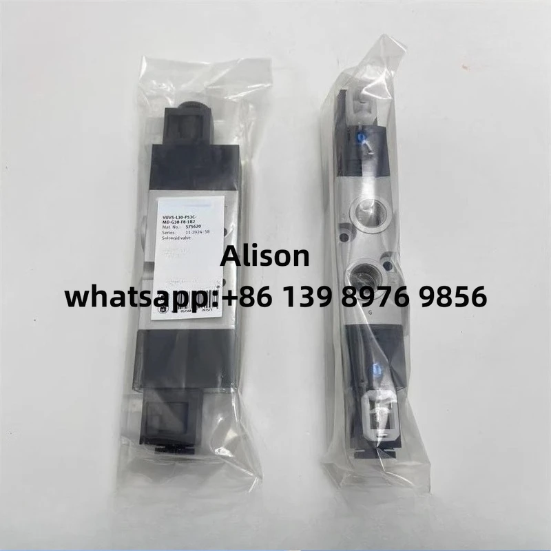 Original solenoid valve VUVS-L30-P53C-MD-G38-F8 575616 VUVS-L30-P53C-MD-G38-F8-1C1 575618 VUVS-L30-P53C-MD-G38-F8-1B2 575620
Original solenoid valve VUVS-L30-P53C-MD-G38-F8 575616 VUVS-L30-P53C-MD-G38-F8-1C1 575618 VUVS-L30-P53C-MD-G38-F8-1B2 575620