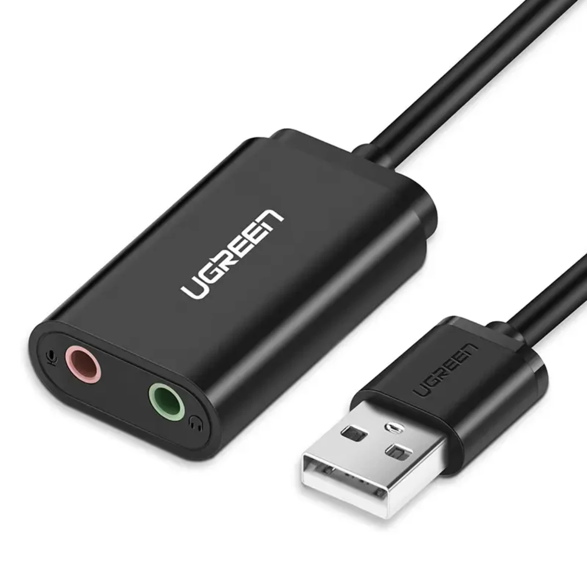 UGREEN USB External Sound Card USB to 3.5mm Audio Adapter Mic Speaker Converter Plug Play for Desktop PC PS4 PS5
UGREEN USB External Sound Card USB to 3.5mm Audio Adapter Mic Speaker Converter Plug Play for Desktop PC PS4 PS5