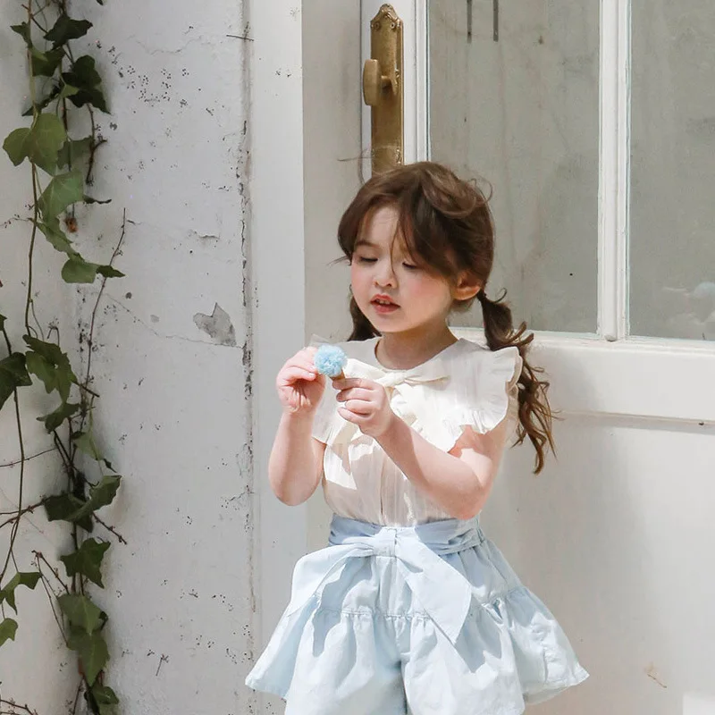 2025Summer Strawberry Shan Korean Style Children's Clothing Girls' Bow Tie Collar Shirt In Stock Versatile
2025Summer Strawberry Shan Korean Style Children's Clothing Girls' Bow Tie Collar Shirt In Stock Versatile