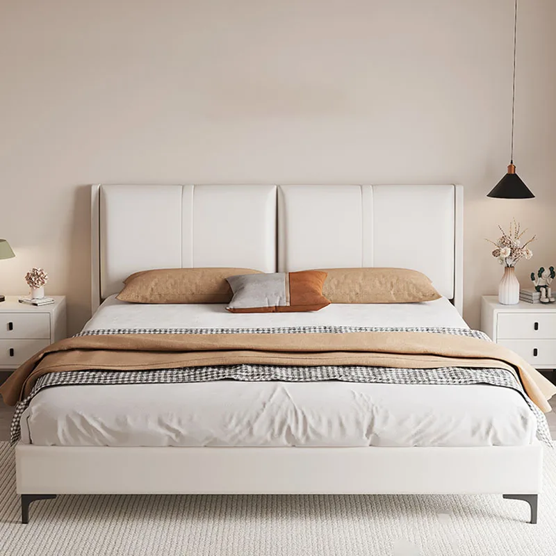 Home Nordic Bed Minimalist Free Shipping Fashionable Design Light Luxury Bed Double Solid Wood Cama De Casal Home Furnitures
Home Nordic Bed Minimalist Free Shipping Fashionable Design Light Luxury Bed Double Solid Wood Cama De Casal Home Furnitures