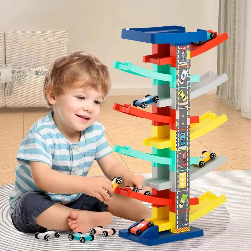 Children's Gliding Track Car Ramp Racer Toy Mini Inertia Roller Coaster Toys Multi Layer Cartoon Puzzle Slide Car Toddlers Gifts
Children's Gliding Track Car Ramp Racer Toy Mini Inertia Roller Coaster Toys Multi Layer Cartoon Puzzle Slide Car Toddlers Gifts