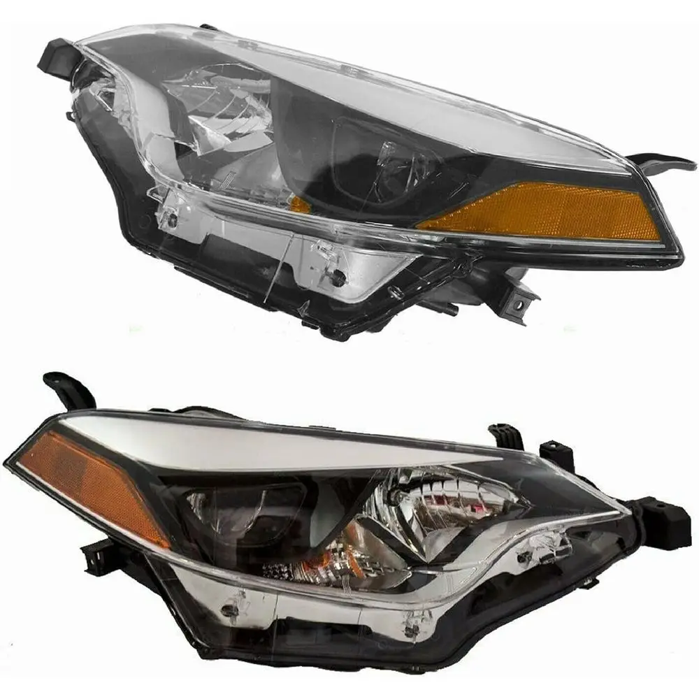 For 2014 2015 2016Toyota Corolla Headlight Assembly Left Driver & Right Passenger Side Headlamp Pair Halogen Headlights Replacem
For 2014 2015 2016Toyota Corolla Headlight Assembly Left Driver & Right Passenger Side Headlamp Pair Halogen Headlights Replacem
