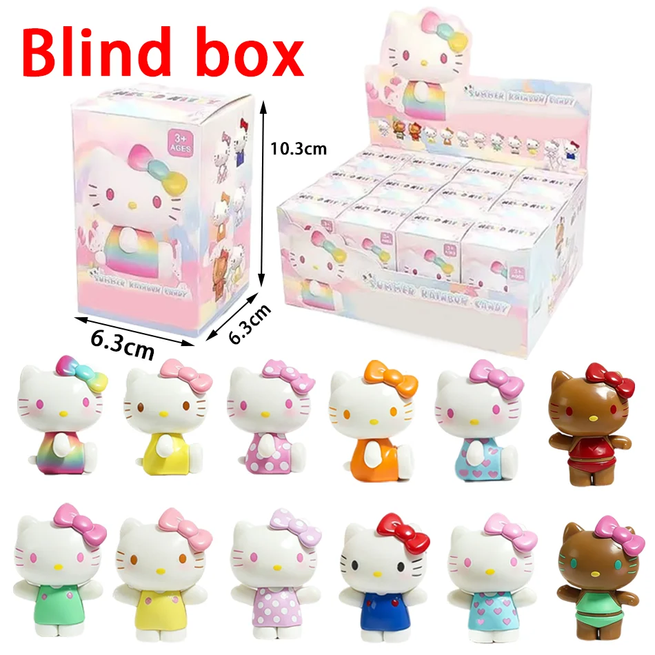 New Kt Cat Daily Candy Series Blind Box Cute Mini Action Figure Handmade Dolls Desktop Decoration Girls Birthday Surprise Gifts
New Kt Cat Daily Candy Series Blind Box Cute Mini Action Figure Handmade Dolls Desktop Decoration Girls Birthday Surprise Gifts