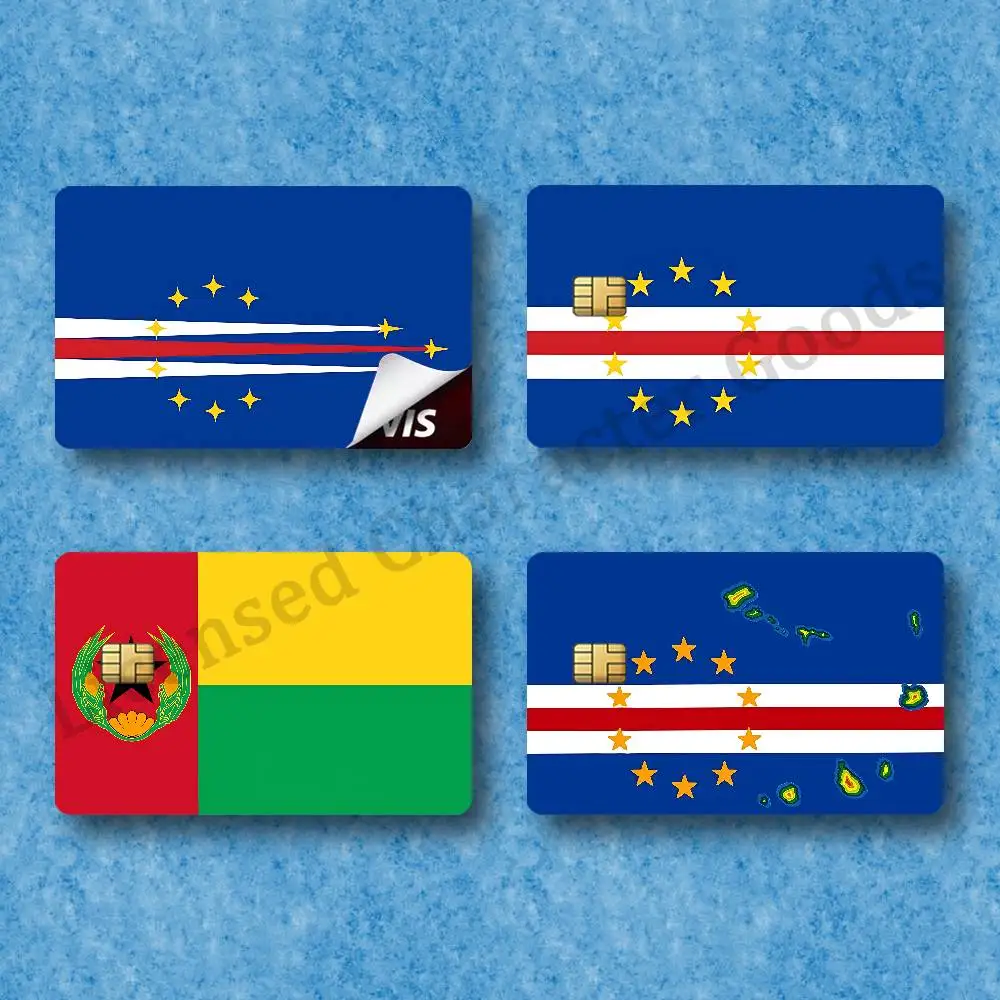 Cabo Verde Bank Transit Card Skin Sticker Printed Resistant 4 Styles A Set 54mmx 85mm With Chip Window
Cabo Verde Bank Transit Card Skin Sticker Printed Resistant 4 Styles A Set 54mmx 85mm With Chip Window