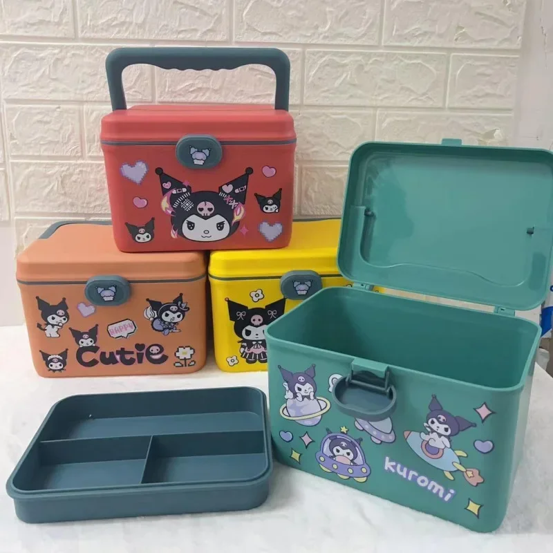 Sanrio Kuromi Creative Portable Medicine Kit Cartoon Medicine Storage Household Emergency Medicine Yellow Medicine Box Gifts
Sanrio Kuromi Creative Portable Medicine Kit Cartoon Medicine Storage Household Emergency Medicine Yellow Medicine Box Gifts