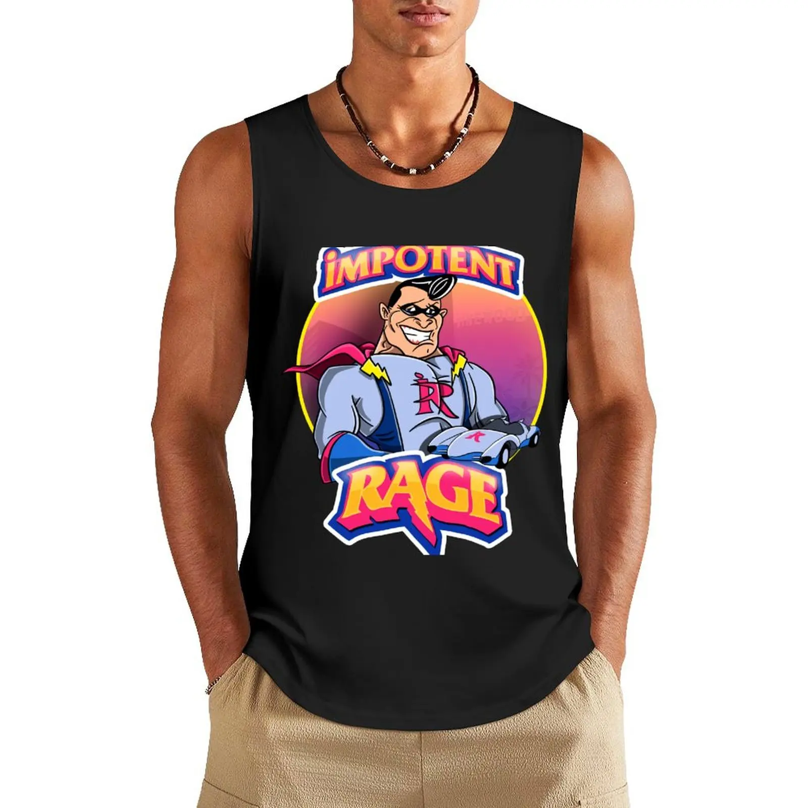Impotent Rage + Scramjet Tank Top Short sleeve t-shirt gym man
Impotent Rage + Scramjet Tank Top Short sleeve t-shirt gym man