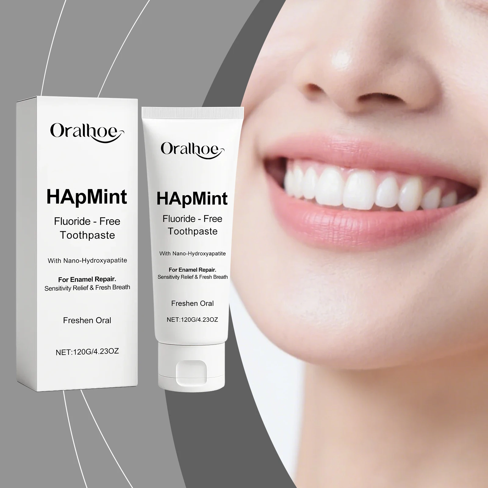 Fresh Mint Toothpaste - 120g Gum Care, Reduce Stains & Plaque, Whiten Teeth, Long-Lasting Fresh Breath, Oral Hygiene Essential
Fresh Mint Toothpaste - 120g Gum Care, Reduce Stains & Plaque, Whiten Teeth, Long-Lasting Fresh Breath, Oral Hygiene Essential