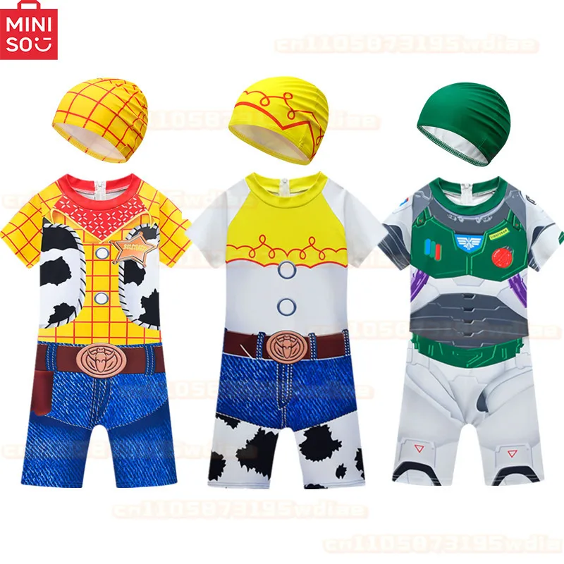Toy Story boys Girls Swimsuit One Piece and 2pcs Swimsuit Woody Buzz Lightyear Jessie Swimwear for Children Summer Bathing Suits
Toy Story boys Girls Swimsuit One Piece and 2pcs Swimsuit Woody Buzz Lightyear Jessie Swimwear for Children Summer Bathing Suits