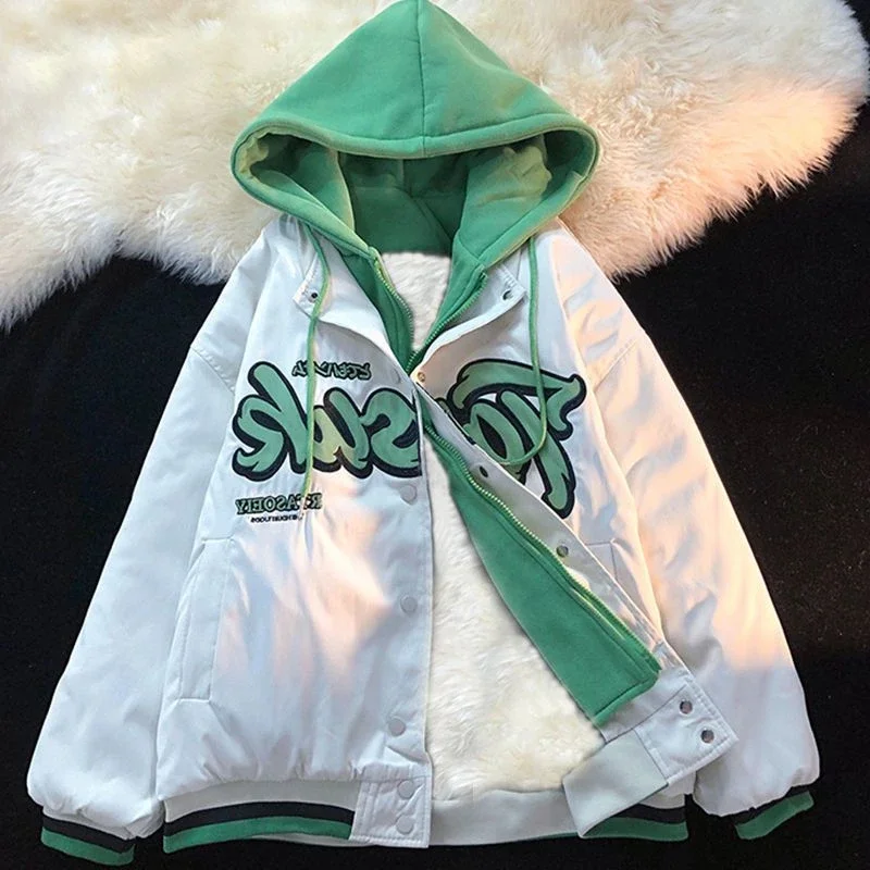 Super Thick Plush Embroidery Letter Coat Women Winter Warm Loose Jackets Harajuku Japanese Baseball Jersey Y2k Fashion Clothes
Super Thick Plush Embroidery Letter Coat Women Winter Warm Loose Jackets Harajuku Japanese Baseball Jersey Y2k Fashion Clothes