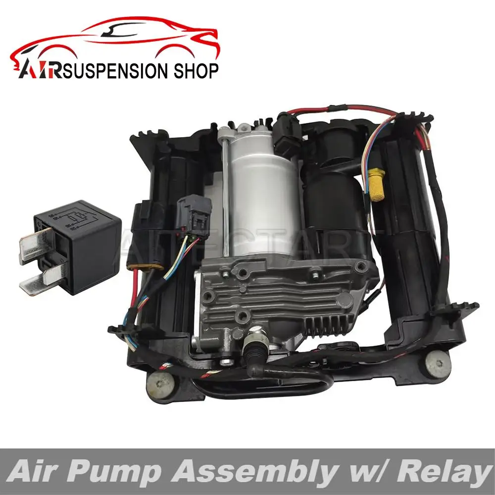 For Range Rover L322 2006-2012 AMK Type Air Suspension Compressor Pump w/ Bracket & Relay OEM LR041777 YWB500220 
For Range Rover L322 2006-2012 AMK Type Air Suspension Compressor Pump w/ Bracket & Relay OEM LR041777 YWB500220
