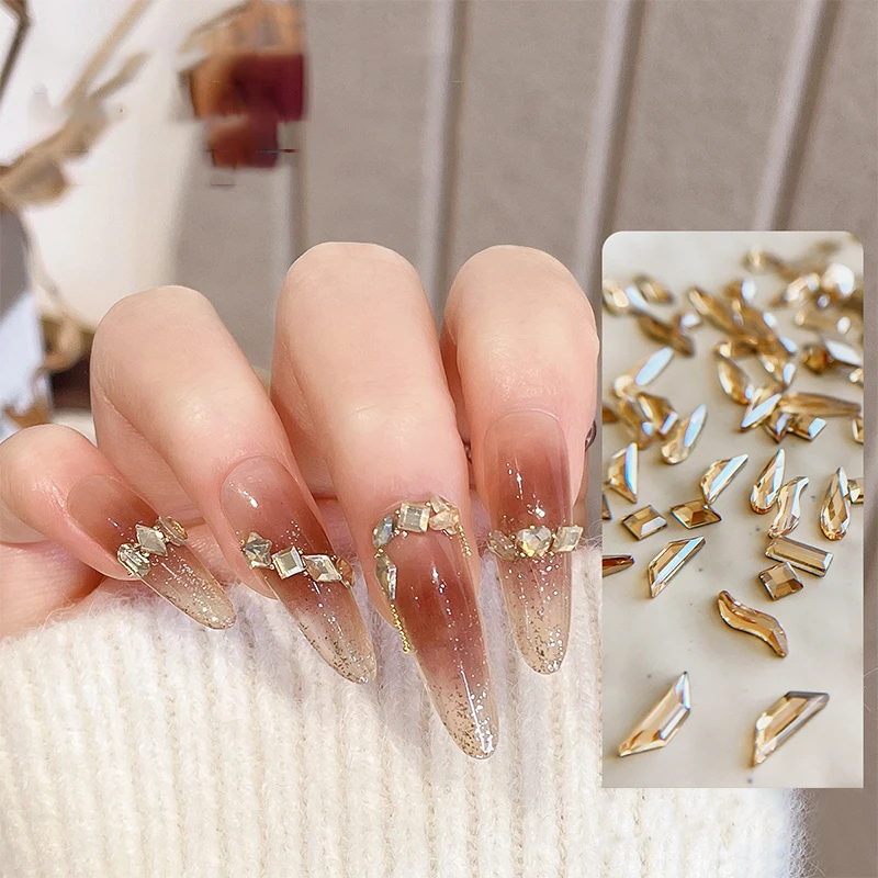 50pcs Mini Pointed Bottom Mixed Shape Crystal Jewelry Nail Decorations Glass Pile Diamond Manicure Accessories
50pcs Mini Pointed Bottom Mixed Shape Crystal Jewelry Nail Decorations Glass Pile Diamond Manicure Accessories