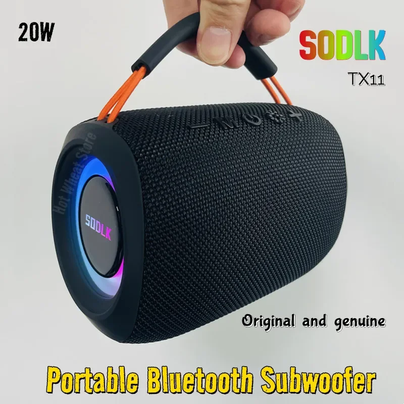 NEW SODLK TX11 Wireless Bluetooth Speaker Waterproof PC Column Outdoor Portable Bass Mp3 Music Player 20W Subwoofer Gift Boombox 
NEW SODLK TX11 Wireless Bluetooth Speaker Waterproof PC Column Outdoor Portable Bass Mp3 Music Player 20W Subwoofer Gift Boombox