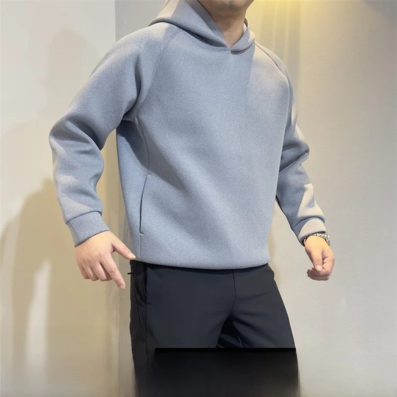 OZ Edition Men's Casual Loose Hoodie Air Layer Fabric Self-Keeping Style Spring Season Modern Style Couple Suitable
OZ Edition Men's Casual Loose Hoodie Air Layer Fabric Self-Keeping Style Spring Season Modern Style Couple Suitable