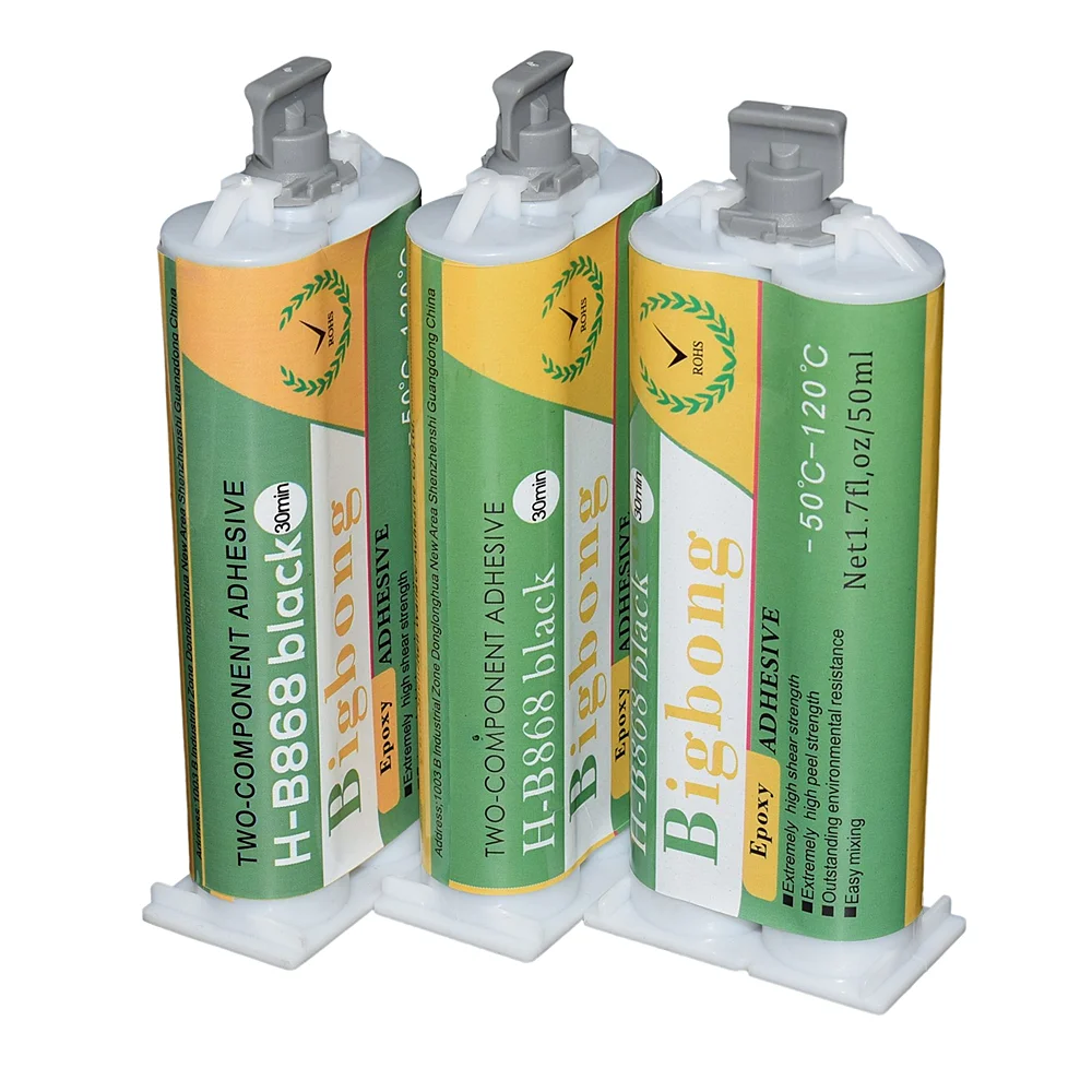 3pcs Epoxy Resin AB Glues High Temperature -50℃-120℃ 50ml 1:1 Black Adhesives Set for Bond Metal Plastic Wood Stone Marble Steel
3pcs Epoxy Resin AB Glues High Temperature -50℃-120℃ 50ml 1:1 Black Adhesives Set for Bond Metal Plastic Wood Stone Marble Steel