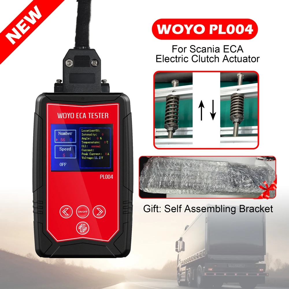 WOYO PL004 For Scania ECA Tester Electric Clutch Actuator Truck Diagnostic Tool Module Test on Bench Repair Workshop Tool
WOYO PL004 For Scania ECA Tester Electric Clutch Actuator Truck Diagnostic Tool Module Test on Bench Repair Workshop Tool