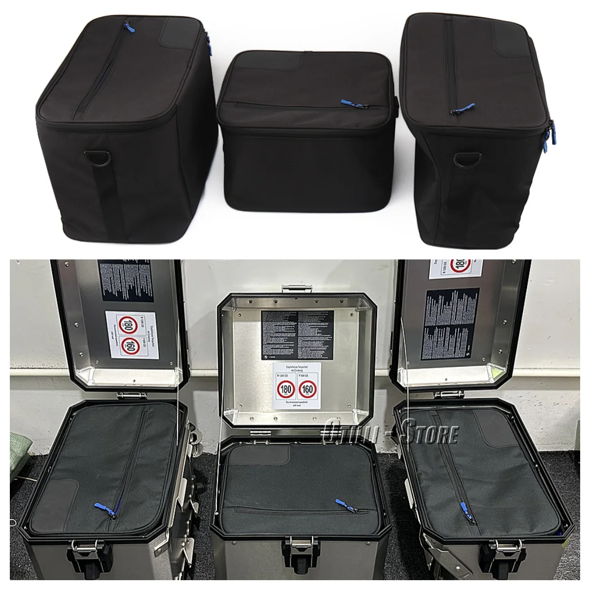 New Motorcycle 3pcs Luggage Bags For BMW R1250GS R1200GS ADV F800GS F850GS F750GS Aluminum Trunk Inner Bags Toolbox Liner Pack
New Motorcycle 3pcs Luggage Bags For BMW R1250GS R1200GS ADV F800GS F850GS F750GS Aluminum Trunk Inner Bags Toolbox Liner Pack