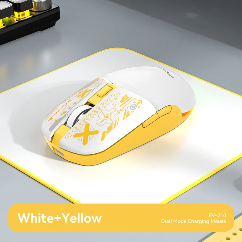 Stylish Lightweight Tri-Mode Bluetooth Wireless Mouse Rechargeable Silent Mouse Low Latency for Gaming Esports Office Work
Stylish Lightweight Tri-Mode Bluetooth Wireless Mouse Rechargeable Silent Mouse Low Latency for Gaming Esports Office Work