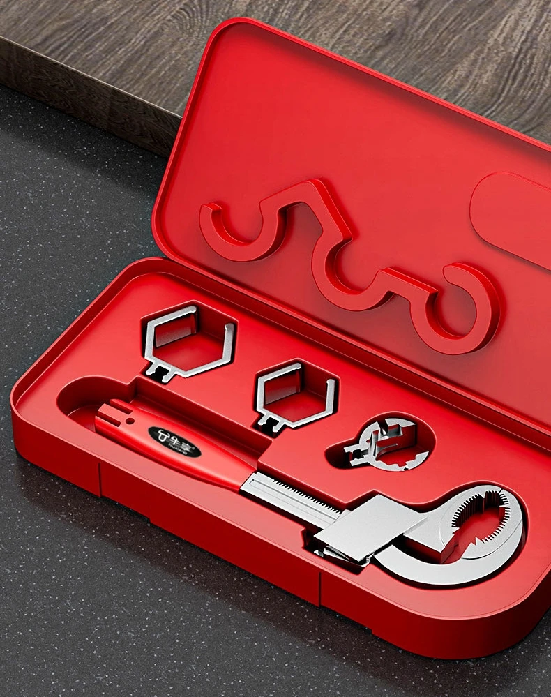 Universal Adjustable Wrench - Perfect for Faucet & Sink Repairs, Bathroom Maintenance, and Pipe Work
Universal Adjustable Wrench - Perfect for Faucet & Sink Repairs, Bathroom Maintenance, and Pipe Work