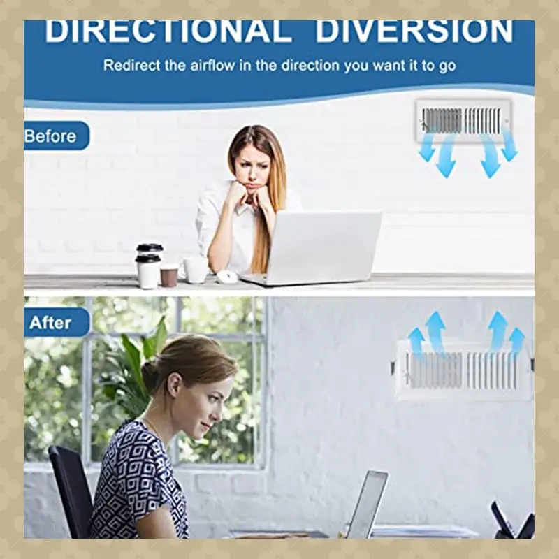 AB45 4 PCS Magnetic Vent Covers For Ceiling Adjustable For Home Ceiling Registers/Floor/Heat, 4 Packs
AB45 4 PCS Magnetic Vent Covers For Ceiling Adjustable For Home Ceiling Registers/Floor/Heat, 4 Packs