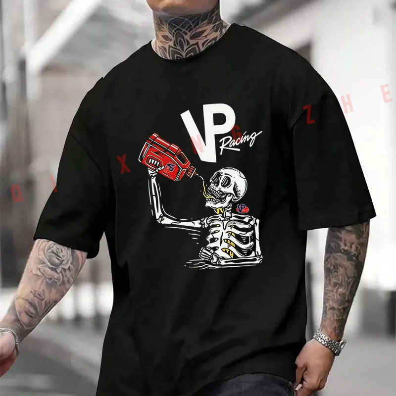 Men Clothing New Best Of VP Racing Skeleton Cotton Moto T-Shirt Casual Short Sleeve O-neck Tshirt Summer Top Tees
Men Clothing New Best Of VP Racing Skeleton Cotton Moto T-Shirt Casual Short Sleeve O-neck Tshirt Summer Top Tees