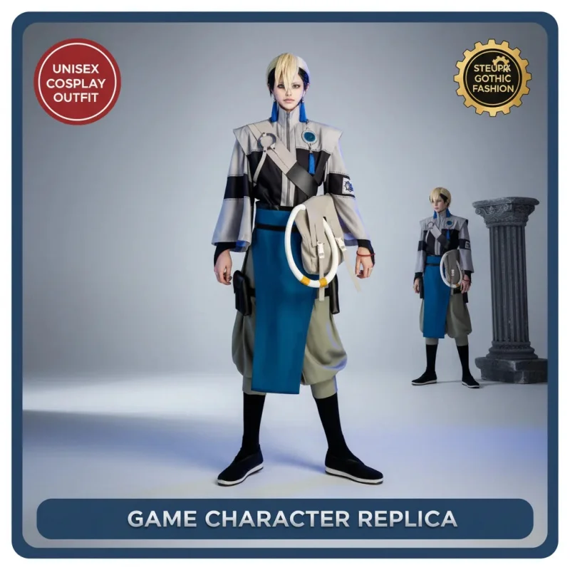 ☎TDA GACHIAKUTA Zanka Cosplay Costume Anime Game Jumpsuit Skirt Set Women Halloween Steampunk Gothic☎
☎TDA GACHIAKUTA Zanka Cosplay Costume Anime Game Jumpsuit Skirt Set Women Halloween Steampunk Gothic☎