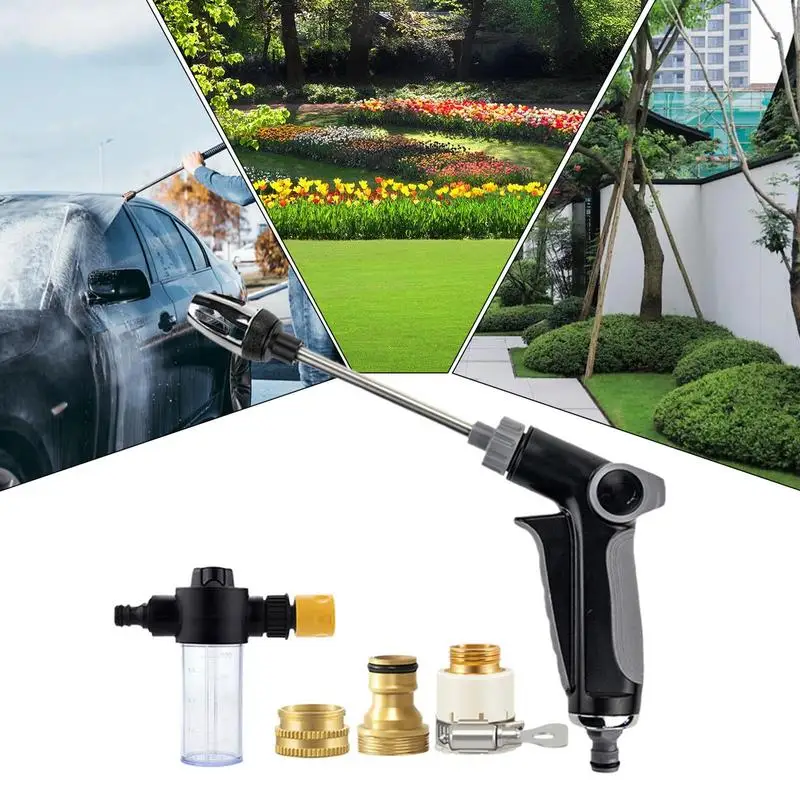 Garden Watering Hose Nozzle High-pressure Car Washing Water Guns Household Water Pipe Long Rod Nozzle Cleaning Lawn Irrigation
Garden Watering Hose Nozzle High-pressure Car Washing Water Guns Household Water Pipe Long Rod Nozzle Cleaning Lawn Irrigation