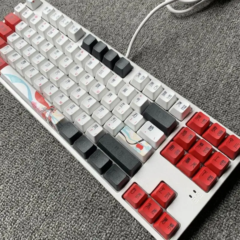 K43B Replacement for Key Set 104pcs PBT Heat Sublimation for Mechanical Keyboard
K43B Replacement for Key Set 104pcs PBT Heat Sublimation for Mechanical Keyboard