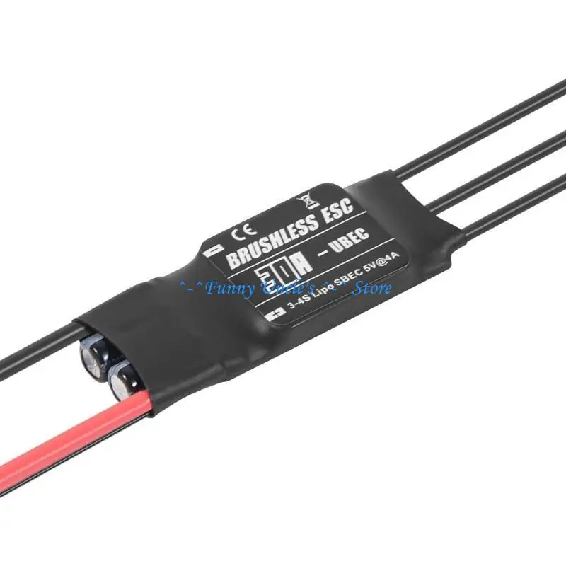 E7CD Electronic Speed Controller 20A to 80A Reliable Brushless for Model Enthusiasts
E7CD Electronic Speed Controller 20A to 80A Reliable Brushless for Model Enthusiasts