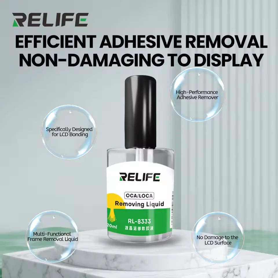 RELIFE RL-8333 Многофункциональный инструмент для удаления клея с ЖК-экраном для ремонта мобильных телефонов OCA, инструмент для очистки клея и удаления клея
RELIFE RL-8333 Многофункциональный инструмент для удаления клея с ЖК-экраном для ремонта мобильных телефонов OCA, инструмент для очистки клея и удаления клея