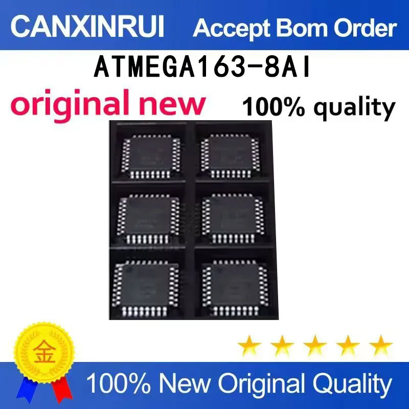 (5pcs-100pcs)Brand new original ATMEGA163-8AI ATMEGA163 TQFP44 spot chip IC
(5pcs-100pcs)Brand new original ATMEGA163-8AI ATMEGA163 TQFP44 spot chip IC