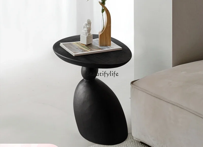 Nordic minimalist log solid wood art sofa small coffee table high-end wabi-sabi wind
Nordic minimalist log solid wood art sofa small coffee table high-end wabi-sabi wind