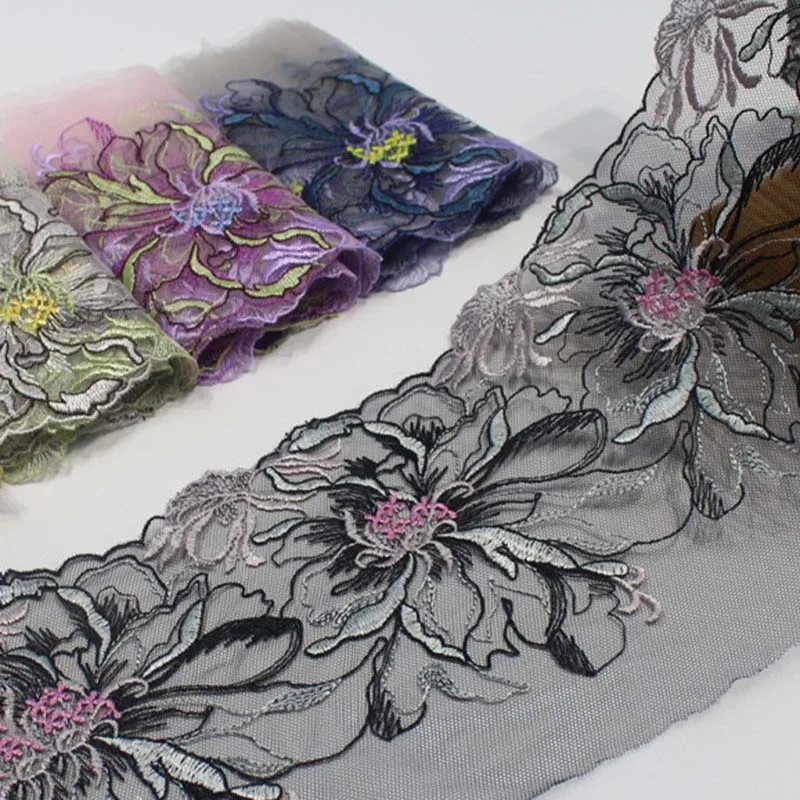 29Yards Soft Mesh Tulle Quality Textile Colorful Embroidery Lace Material Trim Multi Colour Flower Lace Fabrics for Women
29Yards Soft Mesh Tulle Quality Textile Colorful Embroidery Lace Material Trim Multi Colour Flower Lace Fabrics for Women