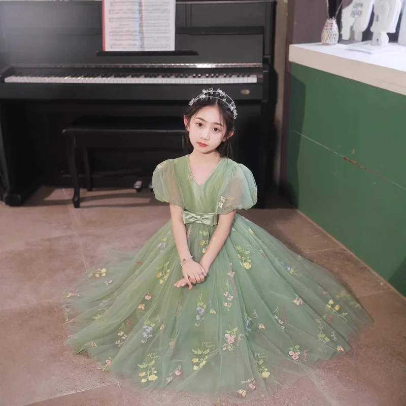 Children's Birthday Princess Dress Stylish Flower Fairy Sweet Host Dress Children's Day Little Girl Catwalk Performance Costume
Children's Birthday Princess Dress Stylish Flower Fairy Sweet Host Dress Children's Day Little Girl Catwalk Performance Costume
