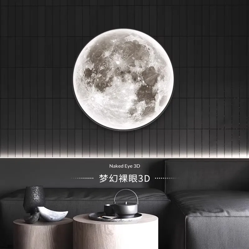 Dimmable Moon Wall Light,Remote Control Plug-in Modern LED Wall Light, Black Wall Lamp Indoor Mounted Ceiling Light
Dimmable Moon Wall Light,Remote Control Plug-in Modern LED Wall Light, Black Wall Lamp Indoor Mounted Ceiling Light